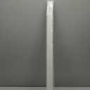2 Sets Door Sweep Plastic PVC 1 3/4" x 36" Slide on Bottom Exterior Door Seal Strip for Weather Stripping Draft Stopper (White)