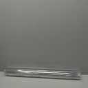 HYANG Transparent PVC Super Clear Holographic Vinyl Faux Leather Sheets 1 Roll 12''x47'' (30cmx120cm) for DIY Bows Earrings Bags DIY Crafts Making (HY-101)