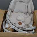 Baby Swings for Infants, FasonBaby Electric Baby Swing with 10 Preset Melodies, 5 Speeds, Remote Control and Bluetooth - Portable Infant Swing for Indoor and Outdoor(Beige)