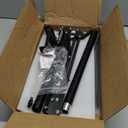 Tablet Floor Stand with 5LB Metal Base, Overhead Bed Phone Stand Angle Height Adjustable Holder, Universal Floor Stand Compatible with iPhone, iPad Pro, Air, Mini, Samsung Tab, Kindle, E-Readers