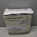 L'AGRATY Grounding Sheets King Size,5% Sliver Fiber Fitted Sheets Connected Earth, Deep Pocket(12-16in) Grounding Mattress Cover with Cord(King,Grey)