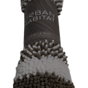 URBAN HABITAT CHENILLE RUG 18 in x 27 in Gray White