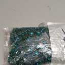 Handmade Crystal on lace Applique Sewing Rhinestones Fringe Beads Sequins Patches Trim Luxury Decoration Accessories for Wedding Dress 15X23.6inches (Deep green)