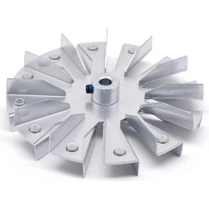 Criditpid Replacement 3-20-502221 Double Paddle Exhaust Fan Blade for Harman P68, XXV, P43, P61, P38, P38+ Pellet Stoves, 5" Double-sided Motor Blade for Harman Advance, Accentra 52i.