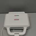 Double Mini Waffle Maker Machine, Chaffle Maker, Waflera Electrica, Small Waffle Iron for Waffles, Keto Chaffles, Hash Browns, Cookies, 4 Inch