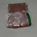 Chisel Roll,6 Pockets Roll Up Tool Pouch,Waxed Canvas Small Tool Roll Organizer and Wrench Roll Up Pouch,Store Chisel,Wrench,Pliers,Carving Knife (Brown)