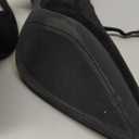 PiePieBuy Women's Pointed Toe High Heels Ankle Strap D'Orsay Pumps Shoes Bow Wedding Bowtie Back Dress Sandals, 9.5