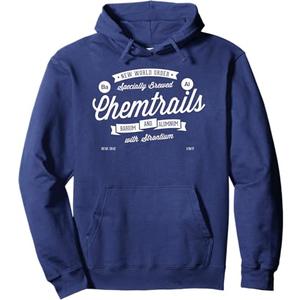 Chemtrails Ba Al Retro Awareness Design Pullover Hoodie S