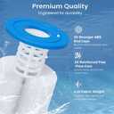 Future Way CV460 Pool Filter Cartridges Replacement for Jandy CV460, CL460, Replace Jandy R0554600, Pleatco PJAN115, Unicel C-7468, 4X115 sq.ft, 4 Pack