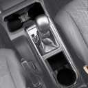 Interior Silicone Liner Insert Custom Fit for Tacoma 2016-2023, Silicone Organizer Tray for Tacoma Gen 3rd Crew Cab only - Fully Covered - for Tacoma Accessories
