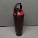 Owala FreeSip Sway Insulated Stainless Steel Water Bottle with Two-Way Spout, Built-In Straw and Bucket Handle, Made for Travel, School, and Sports, 40oz, BPA Free, Leak Proof, Black Cherry