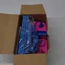 PCFING Balloon Pump Electric, Portable Balloons Inflator Blower Machine with Balloon Tie Tool & Dual Nozzle