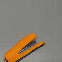 Stapler Compatible with Standard 26/6 Staples - Compact and Durable Stapler for Home, Office, or School - Staples Up to 20 Sheets (Orange)