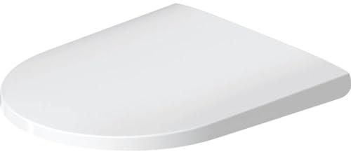 Duravit 0021690000 D-Neo Round Closed-Front Toilet Seat with Soft Close - White