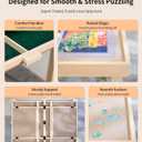 1500 Pieces Puzzle Table with Legs, Drawers & Covers, 34"x 26"