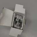 BESTTEN 2 Pack Double Rocker Light Switch, Single Pole Combination Interrupter, 15A 120V, Dual Control Paddle Rockers, in-Wall On/Off Switch, Wall Plate Included, White