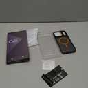 Magnetic 3 in 1 for iPhone 17 Pro Max Case, [Omni-Directional Protection] with 1x Screen Protector + 1x Camera Cover, [Seamless Work with Magsafe] Protective Case for iPhone 17 Pro Max Cosmic Orange