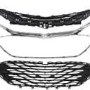 3PCS Original Style Chrome Front Grille Fit for 2019-2024 Malibu