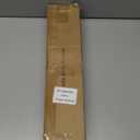 1 Inch Black Curtain Rods for Windows 48-86 Inches - Heavy Duty Drapery Rods with Adjustable Rods and Ball Finials - Ideal Room Divider and Outdoor Rod,32"-86"