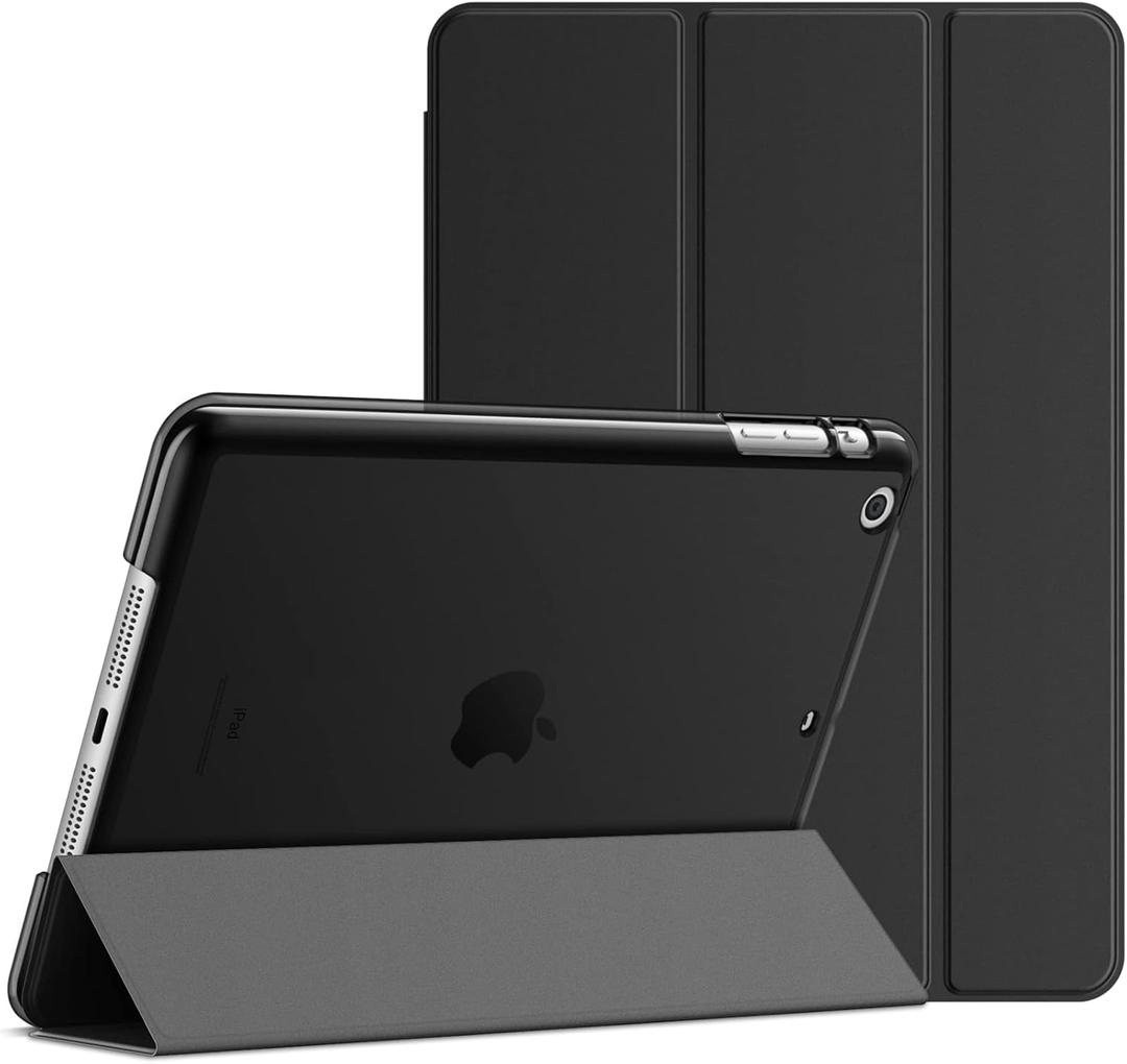 JETech Case for iPad Mini 1 2 3 (NOT for iPad Mini 4), Smart Cover with Auto Sleep/Wake (Black)