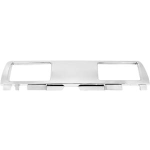 GG Grand General 67942 Chrome Plastic Glove Box Upper AC Vent Trim, Passenger Side, for Kenworth T680