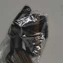 36mm Long Horse Hair with Universal Connector for 32mm/1-1/4, 35mm/1-3/8 Hose, 1.25 Inch Small Round Dust Suction Brush Vacuum Brush Attachment Soft Bristle Cleaner Replacement with Adapter