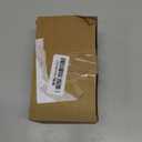 Black Interior Door Knobs for Hall & Closet, Pismo Doorknob with Square Rosette, Heavy Duty Passage Door Handle