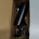 Zoomable LED Ceiling Spotlight Fixture, Flush Mount Adjustable Spotlight, Indoor Bright Accent Monopoint Fixture for Living Room Bedroom Loft Cafe Bar (10W-2700K, Embedded-Black)