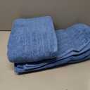 Tens Towels Pack of 2 Extra Large Bath Sheets 35 x 70 Inches, 100% Cotton, Larger & Lighter Weight, Quicker to Dry, Super Soft & Absorbent, Oversized Bath Towels, Blue