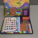 150 pcs 0.8inch Magnetic Blocks with 24 Light Blocks - Christmas Toys for Kids, Boys and Girls, Magnetic Building Blocks Cubes, Stacking Magnets, Birthday Gifts for Boys and Girls Age 3+ Years Old