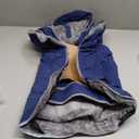 MIGOHI Warm Dog Coat Winter Dog Jacket,Waterproof Cold Weather Coats for Dogs,Fleece Jacket for Dogs,Reflective Thick Fleece Vest with Leash Hole, 3XL