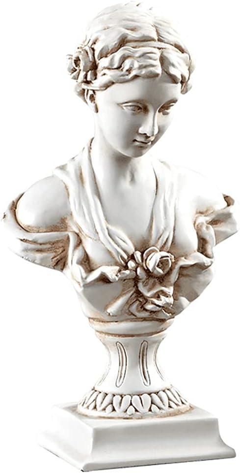 11.8" Classic Greek Venus de Milo Bust Statue, Resin Roman Goddess of Love and Beauty Sculpture Figurine for Home Dcor, Large Antique