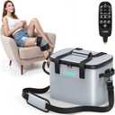 CUEME Cold Therapy Machine with Programmable Timer, Ice Machine for Knee After Surgery, Knee Replacement Recovery System, Cryotherapy Pain Relief, w/Compression Pad for Shoulder, Hip, Ankle and Foot