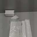 DEZ FURNISHINGS Cordless 2" Smooth Faux Wood Sidelight Single Blind, 9.75" W x 72" H, Smooth White