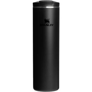 STANLEY Transit FlipTop Mug | Leakproof Coffee Travel Cup | Vacuum Insulated Stainless Steel | Stays Hot or Cold for Hours | BPA-Free | 20 oz | Black 2.0