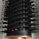 Air Styler 5 in 1, Hair Dryer Brush & Multi-Styler with 110,000 RPM High-Speed Powerful Motor, Auto-Wrap Curler, Cushion Massager, Oval Brush, Diffuser, Nozzle Attachment (Premium Black)