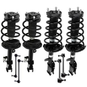 SCITOO Suspension Strut Shock for 2008-2011 for Toyota Highlander Front and Rear Pair Complete Strut Assembly,Stabilizer Bar Link Kit -8pcs