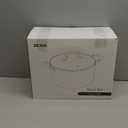 8 Quart Nonstick Stock Pot with Lid, BEZIA Ceramic Soup Pot with Lid, Induction Ready, Large Cooking Pot with Silicone Handle, Compatible with All Cooktops, Dishwasher Safe