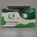 125 Bulk Pack Extra Large Dog Poop Bags for A&H Swivel Bin Pooper Scooper, Pet Waste Bags with Handle for Dog Poop Cat Litter, Heavy Duty Leakproof Unscented