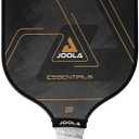 JOOLA Pickleball Paddle  Reinforced Fiberglass Surface, Honeycomb Polypropylene Core, USAP Approved Paddles, Durable & Beginner-Friendly Pickleball Racket w/Comfortable Grip, Multiple Colors (Essentials | Black)