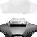 5" Windshield Windscreen Wind Splitter Compatible for Harley Davidson CVO Street Glide FLHXSE 2023-2024, Street Glide FLHX 2024-Later, Clear (Vertical 5", Horizontal 7")