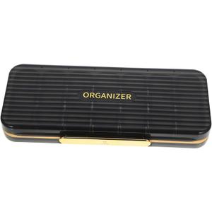 NOLITOY 21-Compartment Pill Organizing Case Portable Medicine Holder Abs Plastic Small Lightweight Great for Travel Seniors