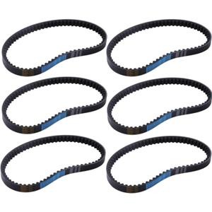 6Pcs 669-18-30 CVT Drive Belt Compatible with 4 Stroke 49CC 50CC GY6 139QMB 1P39QMB Roketa Tank Jmstar Taotao Baja Vespa Jonway Scooter Kart Moped and ATV Torque Converter