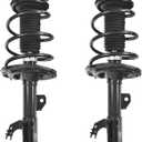 Front Pack of 2 Complete Struts Assembly Fit for Camry 2012 2013 2014 2015 2016 2017,Replace 172992,172993 Shock Absorbers & Struts Suspension with Coil Springs Amortiguadores Delanteros