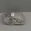 IN4 Care Patio Cushion Covers with Ties, 2 Pack, Outdoor Water Resistant Deep Seat Chair Cushion Slipcover 20x18x4 Inch for Garden Couch Sofa (Replacement Cover Only)-Warm Grey