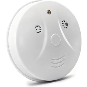 Security Cameras Smoke Detector Hidden Camera Video HD 1080P WiFi Camera Wireless Small Cam Real-Time Spy Camera for Home with Night Vision and Motion Detection