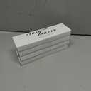 4 x Straw Holder for Cabinet Reusable Straw Organizer for Cupboard Tumbler Straw Storage Container for Counter Straw Dispenser for Kitchen Counters and Cupboards