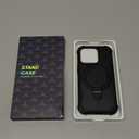 Designed for iPhone 14 Pro Case with Magnetic Stand [Military Drop Protection][Compatible with Magnet] Shockproof 14 Pro Phone Case with Ring Holder, Black