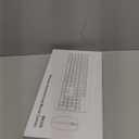 Wireless Keyboard and Mouse Combo, Full-Size Silent Ergonomic Keyboard and Optical Mouse, Long Battery Life, 2.4GHz Lag-Free Cordless Mice Keyboard for Computer, Mac, Laptop, PC, Windows(White)