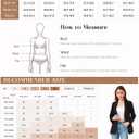 Cicy Bell Womens Casual Blazers Open Front Long Sleeve Work Office Suit Jackets Blazer (Large, Dark Khaki)